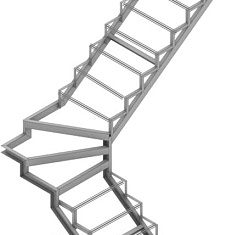 Каркас лестницы